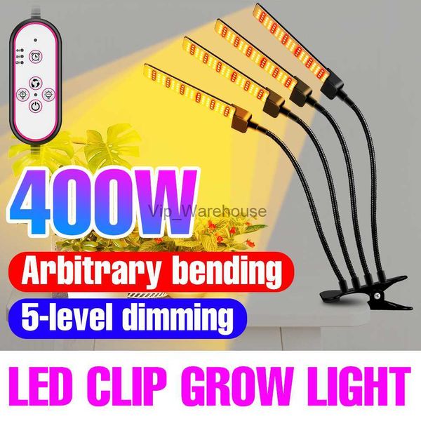 Luzes de cultivo Full Spectrum Plant Light LED Sementes de flores Phytolamp para plantas Grow Light UK EU US Plug Indoor Phyto Lamp Hidroponia Fitolampy YQ230927