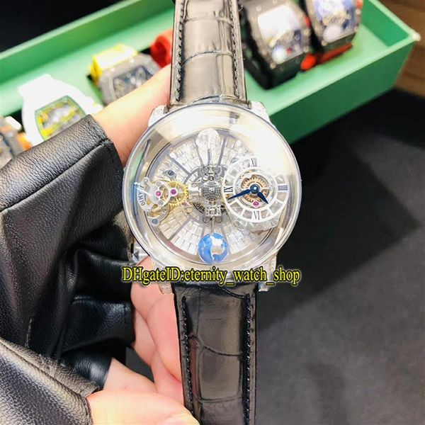 Versione statica CR7 EPIC X CHRONO Tourbillon astronomico scheletro diamanti quadrante svizzero al quarzo orologio da uomo cassa con diamanti design di lusso214F