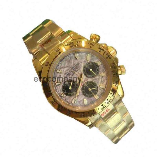 Uhr Luxus Multifunktions Designer Chronograph Männer Daytonass Armbanduhr Edelstahl Sj f Uhren Handgelenk Automatische Band RPEC