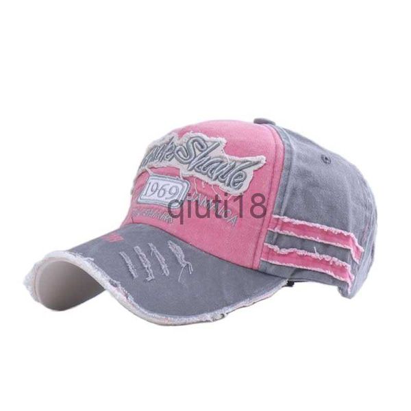 Berretti da baseball in cotone lavato Berretto da baseball per donna Uomo Cappellino snapback Cappello aderente all'ingrosso Gorras Hombre Cappelli papà Bone Casual Casquette x0927