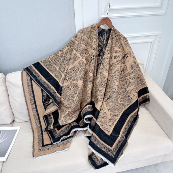 Nieuwe luxe sjaals Designer sjaal Pashmina voor wollen Warme sjaals Mode Klassieke damessjaals en herenwraps Kasjmierwol Lange sjaal 174546