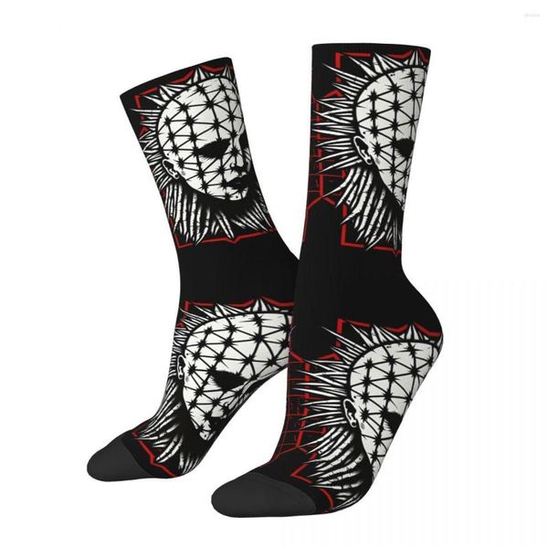 Herrensocken Lustige Cenibtes From Hell Vintage Hellraiser Horrorfilm Street Style Neuheit Crew Socke Geschenk Muster gedruckt