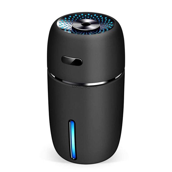 Luftbefeuchter, USB-Auto-Luftbefeuchter, 200 ml, tragbarer Mini-Luftbefeuchter mit 7 Farben, LED-Nachtlicht, leise, einstellbare Nebelmodi für Reisen, B YQ230927