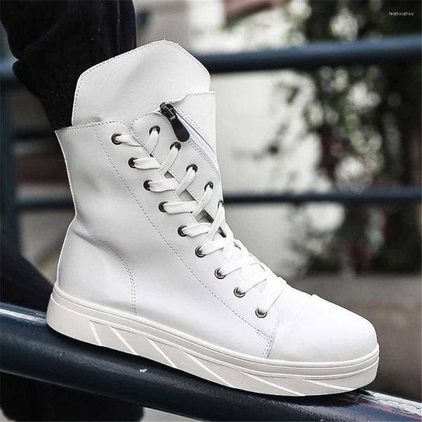 Stiefel Hightops ohne Absätze Herren Sneakers High Lace Basketballschuhe Luxussport im Angebot Loffers League in Angeboten