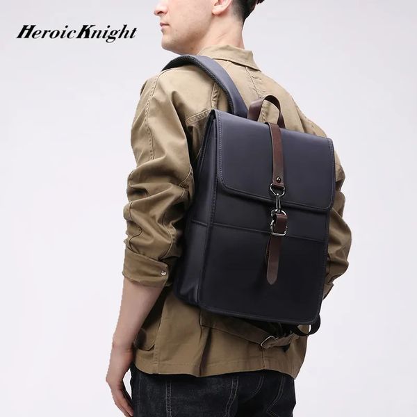 Borse da scuola Heroic Knight Uomo Elegante Zaino per laptop Borsa da lavoro impermeabile Borsa da lavoro vintage Bule Borsa da scuola casual per donna 230927