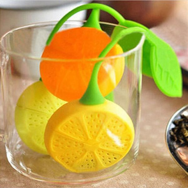 Bütün 2016 Yeni Satış Silikon Teafag Stren Infuser Infuser Teapot Teapup Filtre Torbası Limon Süzgeç