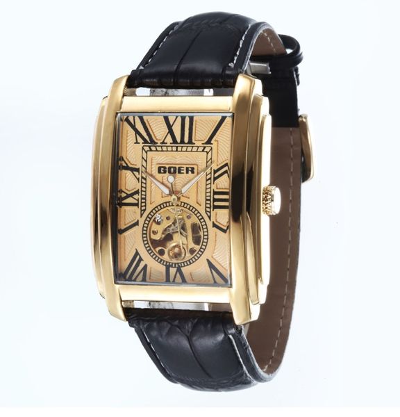 Tag Heuer Uhren Armbanduhren Brand -Tags Uhren Männer Lederband Automatisch mechanische Freizeit -Armbanduhr kleine Sekunden Relogio Maskulino Goer