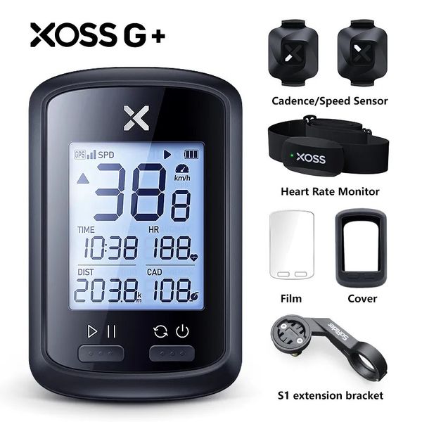 Bisiklet Bilgisayarları Xoss G GPS Bisiklet Bilgisayar Kablosuz Bisiklet Hız Türometresi Yol Bisiklet Su Geçirmez Bluetooth Ant kadans Hız Bisiklet Bilgisayar 230928