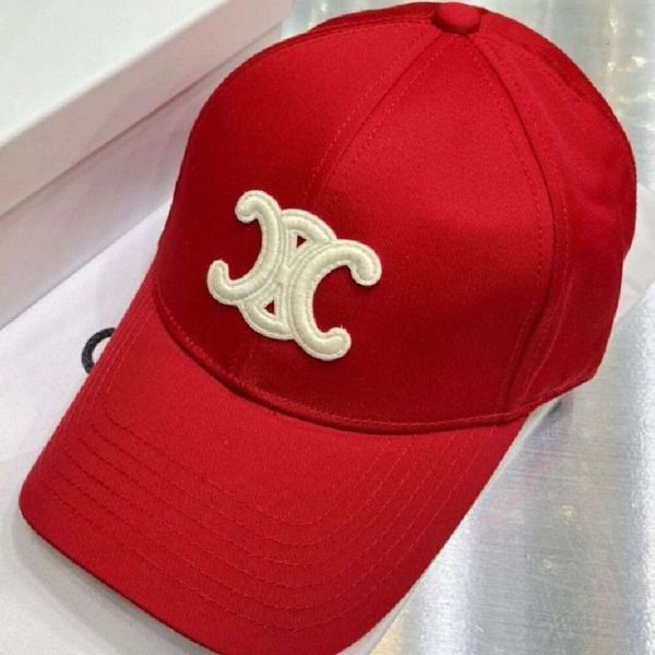 C chapéu bonés de beisebol designer chapéus chapéu vermelho chapéu de beisebol arco mulheres elegantes boné celi chapéu 65jw mf8z