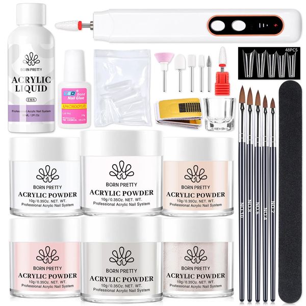 Kits de arte de unhas pó acrílico e conjunto líquido para extensão de unhas conjunto iniciante com broca de unha starter kit 230927