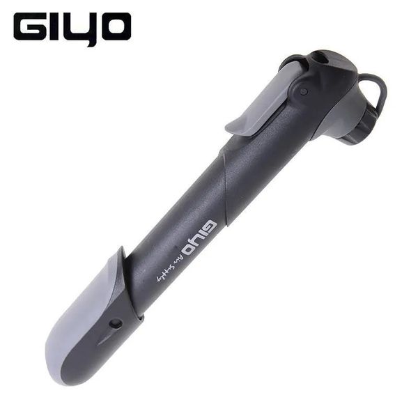 Велосипедные насосы Giyo Bike Pump 105 г Портативные мини-насосы для горного велосипеда 100 фунтов на квадратный дюйм Ручной воздушный насос высокого давления для езды на велосипеде Накачка шариковых шин 230928