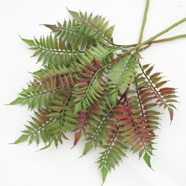 Dekorative Blumen, Kaffeepflanzen-Dekorideen, realistische simulierte Pteris-Blattpflanzen, Innen-Requisiten für jede Jahreszeit, Pografie-Zuhause