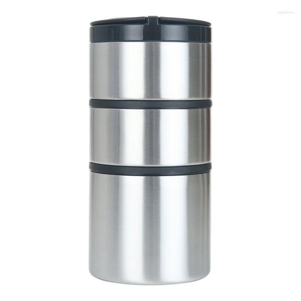 Garrafas de armazenamento frasco de alimentos de aço inoxidável 41 oz squeeze garrafa recipientes pequeno recipiente organizador de cozinha frascos de vidro com tampas c