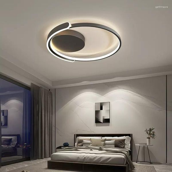 Deckenleuchten Moderne LED-Licht Quadratische Runde Kronleuchter Für Schlafzimmer Wohnzimmer Esszimmer Küche Intelligente Lampe Innenbeleuchtungskörper