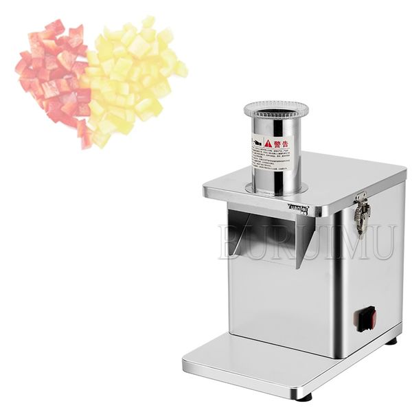 110V/220V Kommerzielle Automatische Slicer Elektrische Obst und Gemüse Granulat Würfel Maschine Rettich Kartoffel Mango Würfel maschine