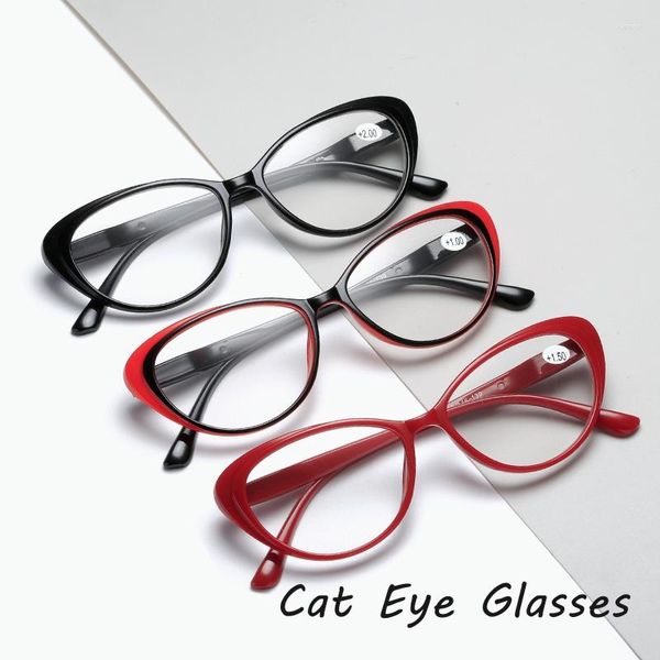 Солнцезащитные очки «кошачий глаз», очки для чтения, блокирующие синий свет, защитные очки, женские компьютерные очки, анти-излучение