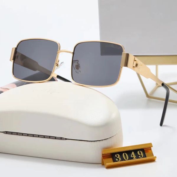 Moda Tasarımcılar Güneş Gözlüğü Goggle Beach Güneş Gözlükleri Erkek Kadın Gözlükler Lüks Marka Polarize Gözlük Yüksek Kaliteli UV400 G239286PE-3