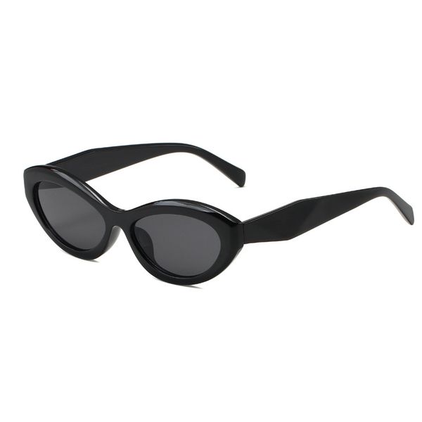 Occhiali da sole 2023 Occhiali da sole firmati Donna Cateye Goggle Occhiali da sole da spiaggia Occhiali da vista classici da uomo Occhiali opzionali di alta qualità con confezione