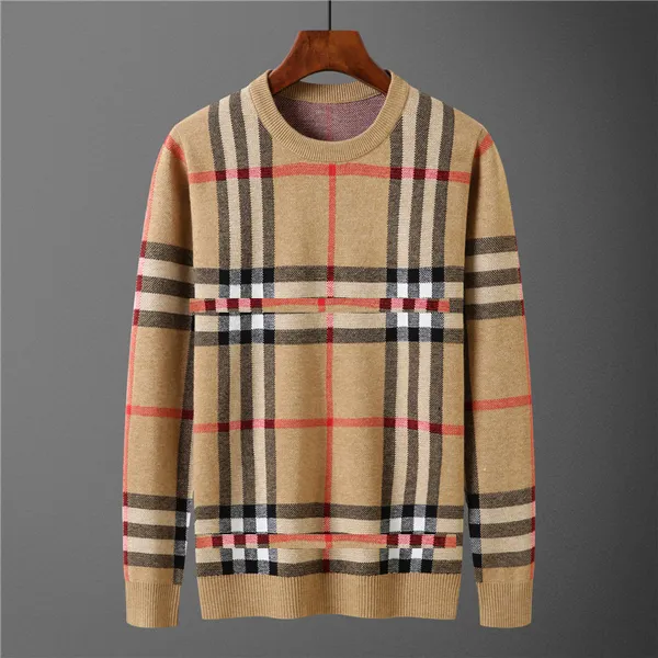 Herren-Designer-Pullover, locker, gestreift, hochwertige Vintage-Strickpullover für Herren und Damen, Herbst- und Winterpullover