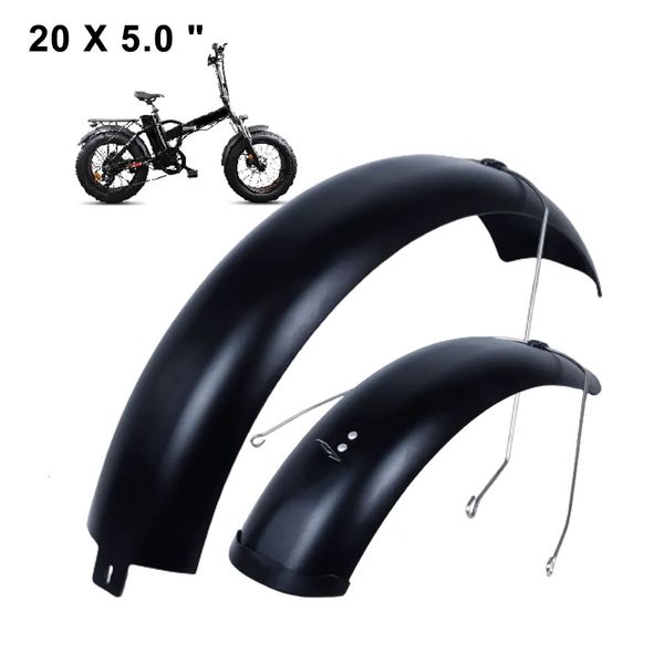 Parafango bici Parafanghi bici da neve 20 x 5 pollici Accessori Fat Bike Ali per bicicletta Parafanghi bici elettrica Parafanghi per ciclismo su spiaggia innevata 230928