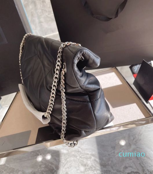 2023 Newset Classic Jumbo 31 cm x große Form Klappe Kette Umhängetaschen Handtasche Damen Clutch Messenger Bag Umhängetasche Einkaufstasche