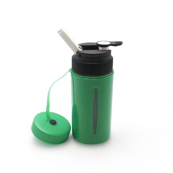 Nargile su borusu bong katlanabilir portatif fıskık kuru bitki balmumu kahve içeceği şişe el sigara boruları