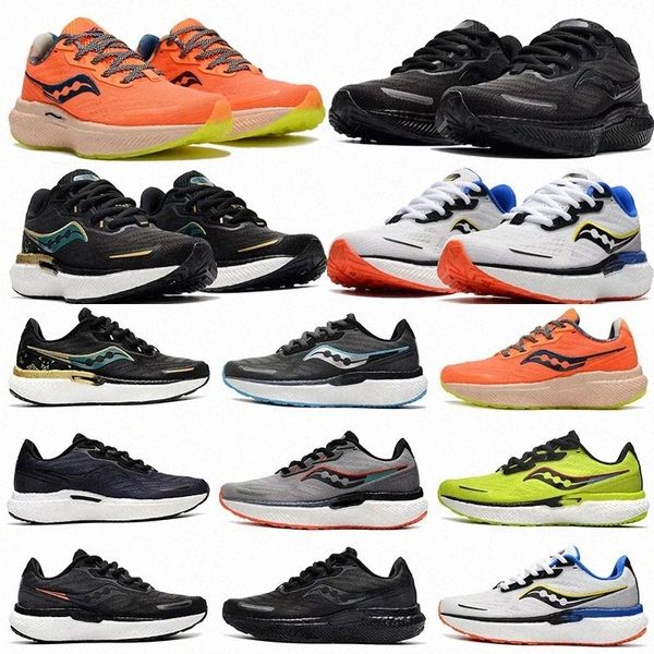 19 Bianco Nero Volt Rosa Amuleto Acido Blu Arancione Scarpe da corsa Uomo Donna Assorbente Strada Verde Oro Sneakers