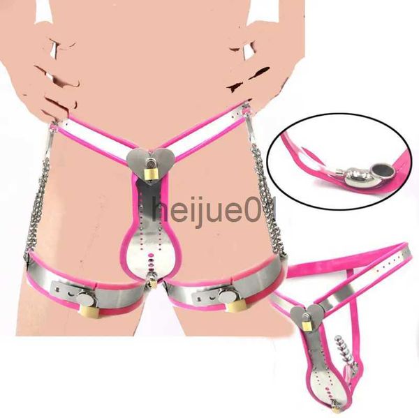 Bondage masculino cinto de castidade coração em forma de bloqueio calcinha pênis galo gaiola com cateter destacável anal plug bdsm restrição coxa punhos homens x0928