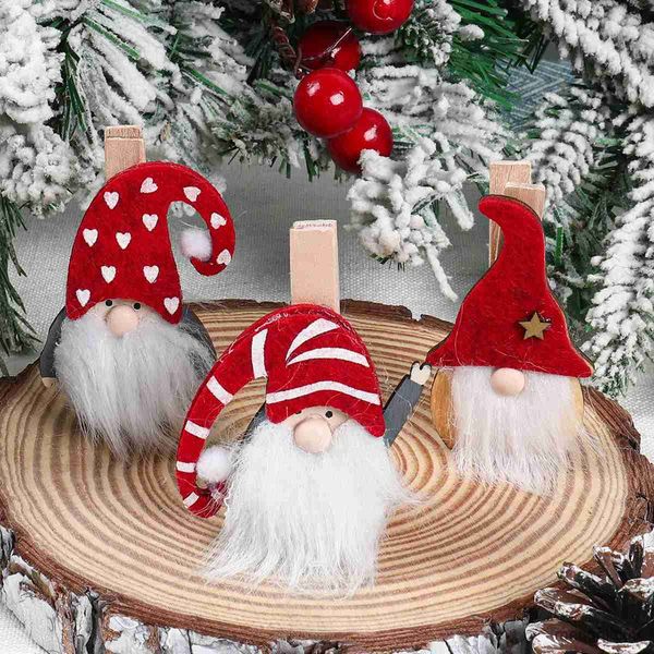 Decorações de natal clipes de madeira de natal enfeites de boneco de neve 2023 decorações de feliz natal para casa cristmas natal ano novo r230928