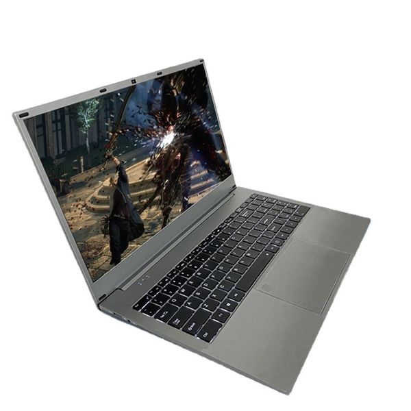 Laptop da gioco da 15,6 pollici Intel N5095 computer portatile spedizione gratuita Windows 11 Pro Key SSD per laptop ufficio regalo di compleanno