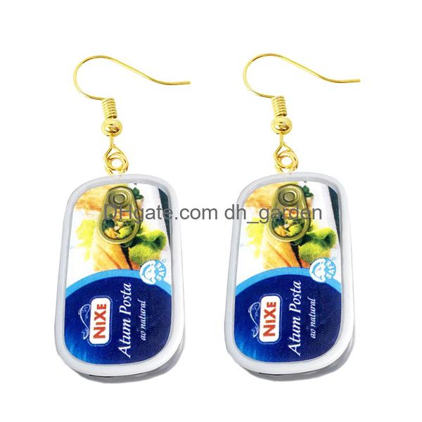 Bastone Orecchino da donna fatto carino ragazze Eardrop regalo divertente dolce fatto a mano cartoni animati Mini bevanda di frutta prosciutto Sau Tootaste Shampoo ciondola orecchino Smt7Y