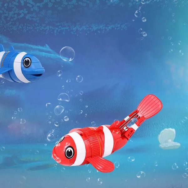 Giocattoli di intelligenza Nuoto Robot elettronico per pesci Pesce da bagno Giocattoli Robot per animali domestici Animali elettrici Pesca in acqua Decorazione Agisci come se fosse reale Per i bambini Regalo 230928