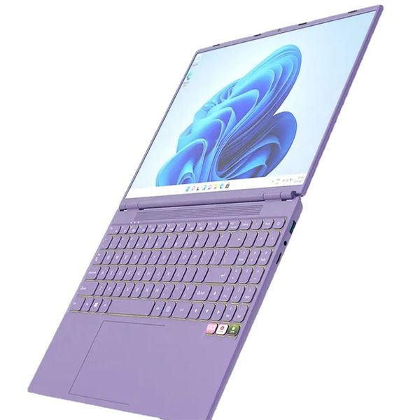 Computer portatile N5095 da 16 pollici 12G/16G RAM 1TB SSD Win10 Notebook Gamer RGB tastiera retroilluminata identificazione delle impronte digitali 5 colori