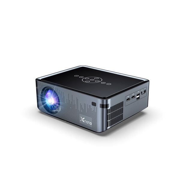 X1 Pro Projetor 300 ANSI 12000L com WiFi 6 e BT, 1080P 8K com suporte para filme de home theater com tela automática