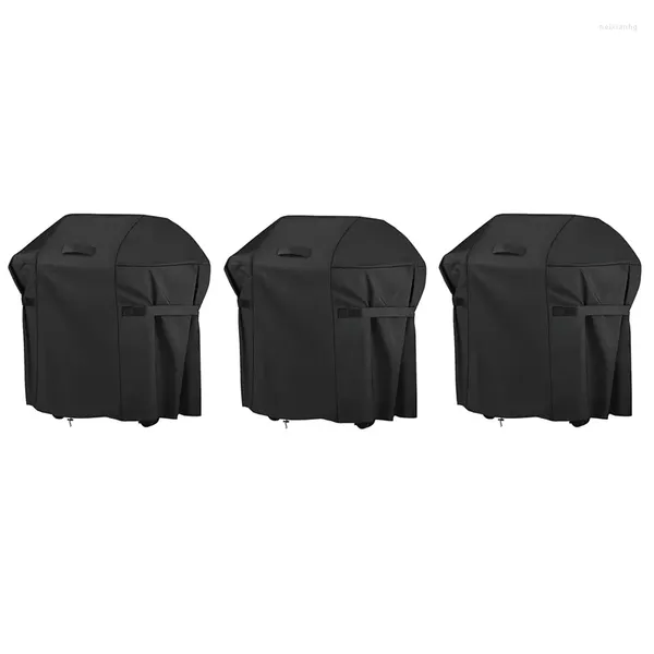 Herramientas 3X Cubierta para Barbacoa Impermeable 420D Tela Oxford Resistente Parrilla De Gas A Prueba De Polvo para Exteriores para Accesorios-A