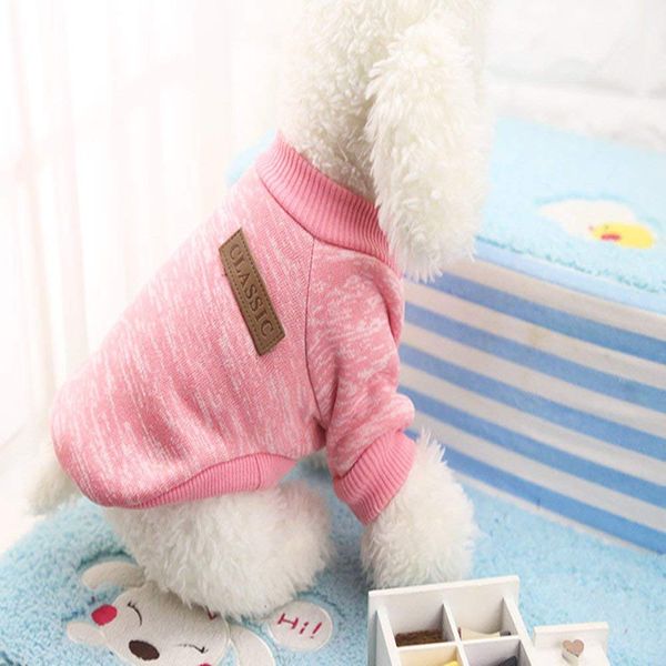 Abbigliamento per cani per cuccioli di piccola taglia Morbido maglione per cani da compagnia Abbigliamento per cani Abbigliamento invernale per chihuahua Completo classico per animali domestici Vestiti per cani di piccola taglia