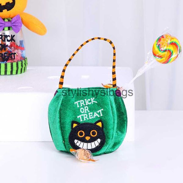 Totes Halloween sacolas adereços latas de pano abóbora sacos pequenos08stylishyslbags