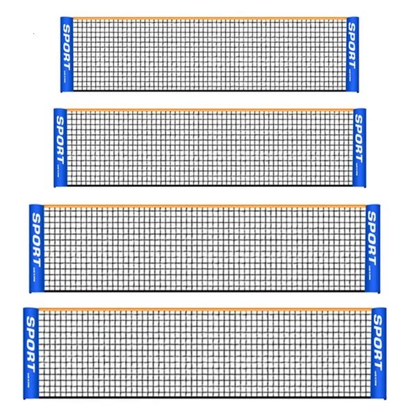 Conjuntos de badminton portátil tênis net esportes para pickleball futebol crianças voleibol fácil configuração para interior ao ar livre 230927