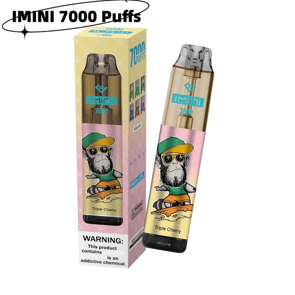 Prezzo di fabbrica originale 7000puffs 850 mAh batteria 15 ml Amazon Amazon ricaricabile tornados usa e getta gorilla evoro al giacimento di sigaretta elettronica usa e getta