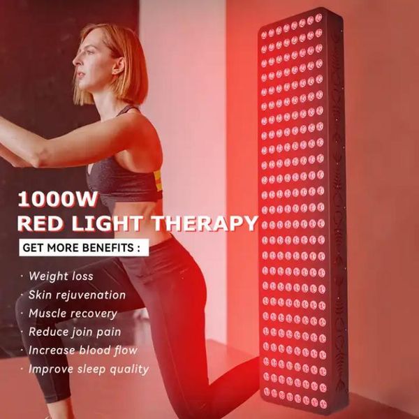 Spor Salonu 660NM 850NM LED PDT Zayıflama Kızılötesi Işık Terapi Makinesi Tam Vücut 1500W 1000W 300W LED Kırmızı Işık Terapi Panel Cihazı