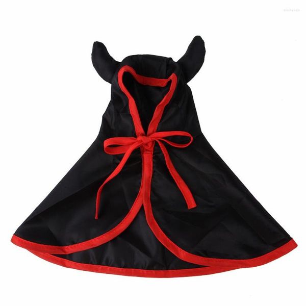 Trajes de gato Halloween para gatos cães capa vampiro capa pet traje roupa roupas