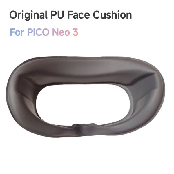 VRAR Accessorise Original para Pico Neo 3 VR Headset PU Face Almofada Eye Pad Máscara Montada Espuma Anti Suor Acessórios Substituíveis 230927