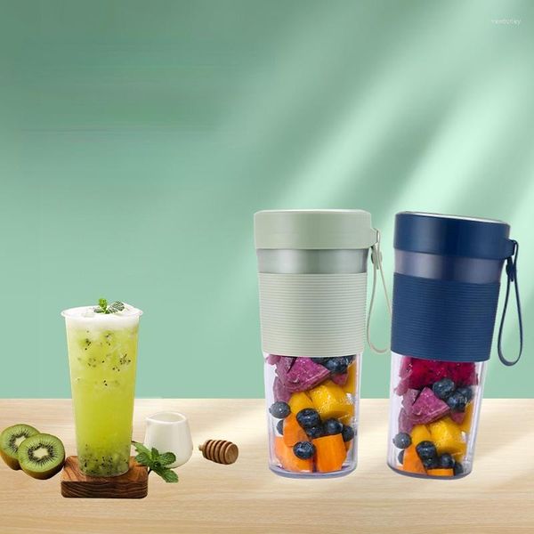 Bottiglie d'acqua Spremiagrumi Home Juice Cup Spremiagrumi elettrico portatile Mini piccola macchina per frutta Frullatore