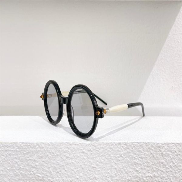 Modische Sonnenbrillenfassungen, hochwertige deutsche Nischenmarke KUB, runder Acetatrahmen, Vintage-Brille, optische Sehstärke, Linse 283G