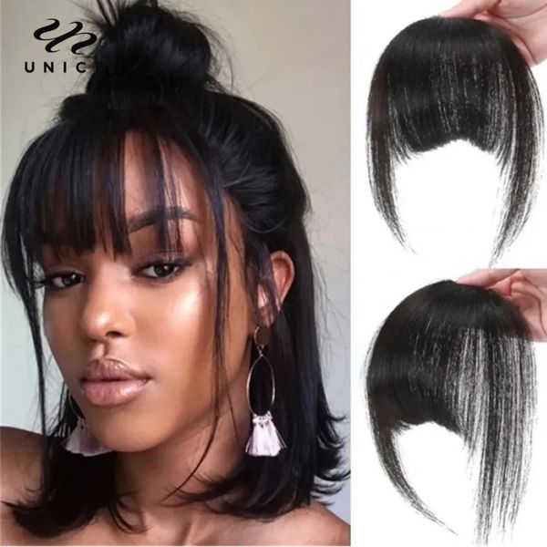 Lace s UNice Clip In Bangs Glattes Echthaar 230928