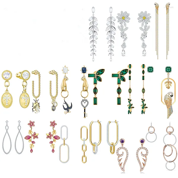 Baumelnde Ohrringe für Damen, Kristall, Jahr, Weihnachtsgeschenk, Trend, Juweliergeschäft, kostenlose Lieferung