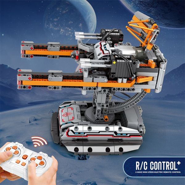 RC Buiild Yıldız Destroyer Model Kiti Uzay Aracı Bilim Oyuncak Tuğlalar Minifigure Fiction Yürüyüş Robot Uçak Lepin 75357 Yetişkin Noel Hediyesi için Teknik Blok Oyuncak