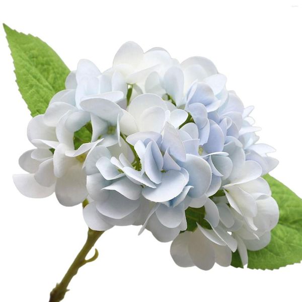 Flores decorativas artificial hortênsia cabeça de flor para festa de aniversário de casamento decoração diy guirlanda parede pogal fundo decoração