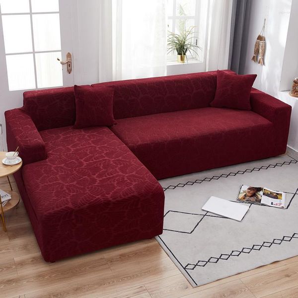 Stuhlhussen, modern, hochelastisch, All-Inclusive-Sofabezug, Vierjahreszeiten-Universal-Jacquard-Couch, staubdicht, Schnitt