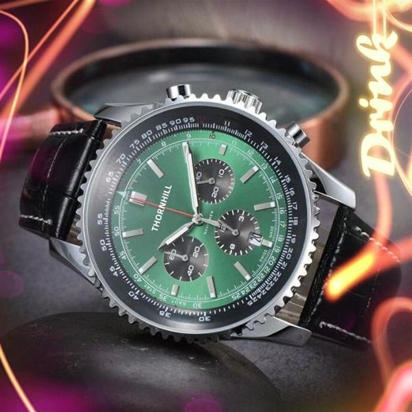 Timer stop watch della funzione completa Guarda Fashion Casual Clock Man Numero digitale Designer Luxury Quart Automatic Mude Abito Abbigliamento W2935